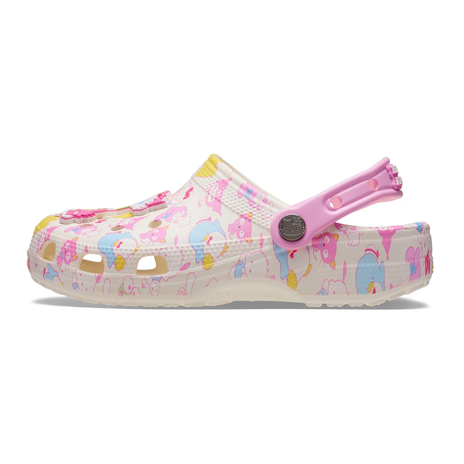 Hello Kitty and Friends x Crocs Kids Pastel Classic Clog barnesko flerfarget