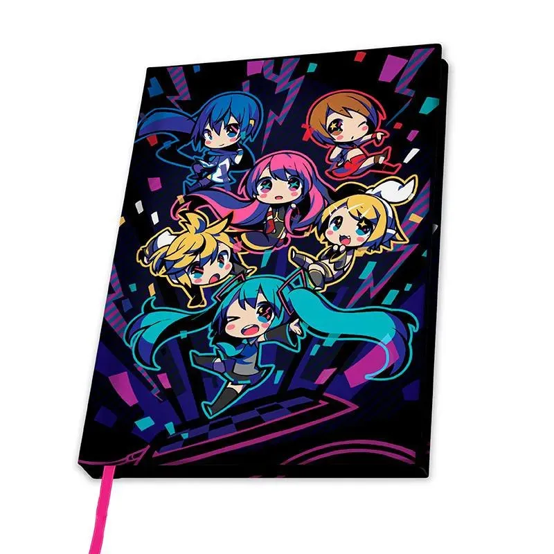 Neo Tokyo Vocaloid Chibi Miku & Friends A5 Notebook notatbok 180 sider