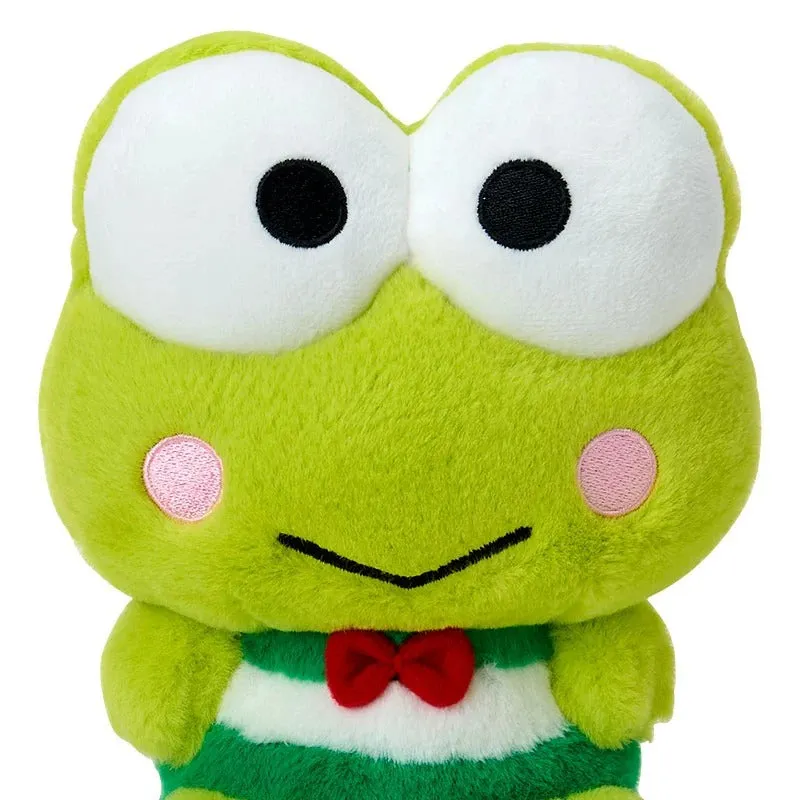 Sanrio Original Series Keroppi plysjbamse 8 tommer broderte detaljer