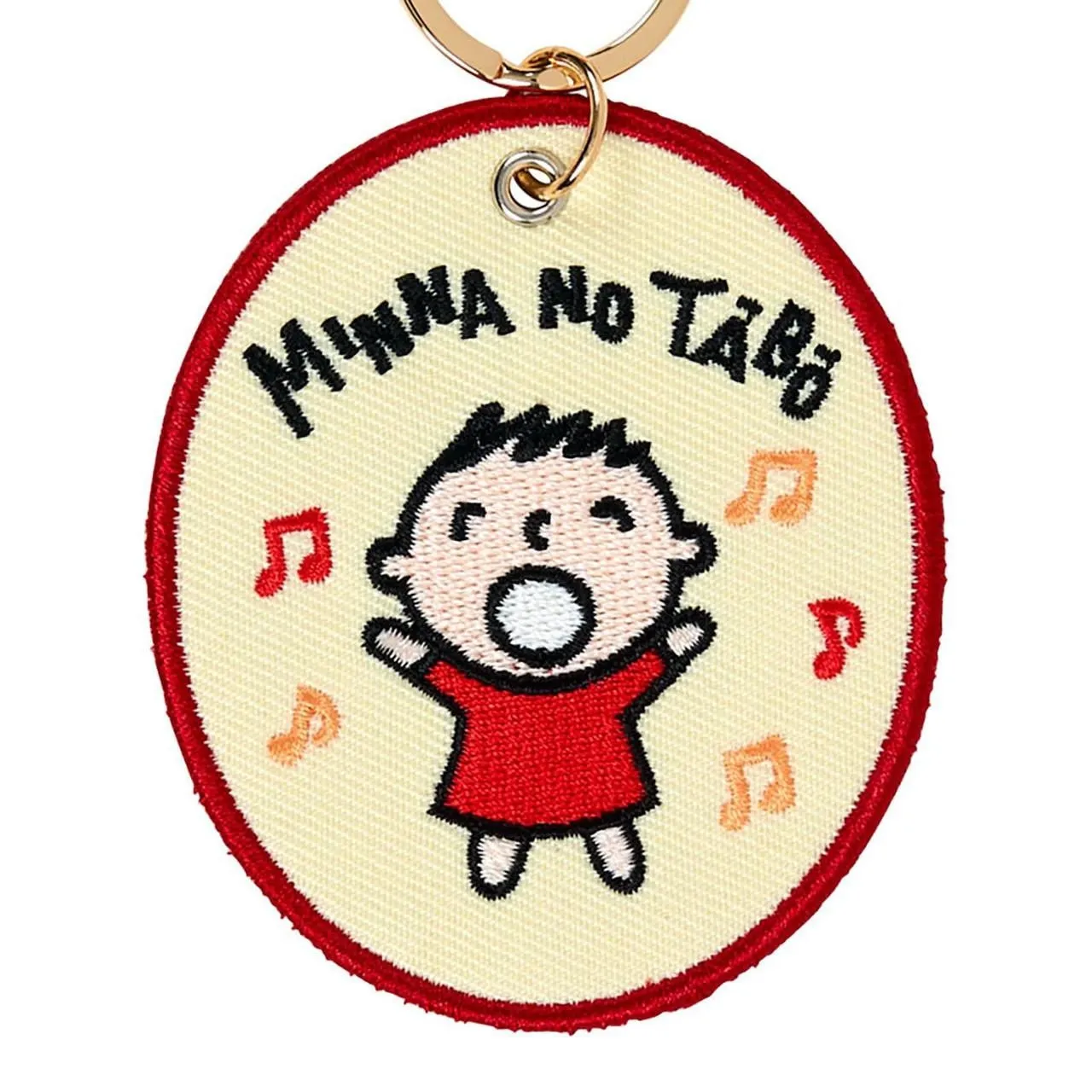 Hello Kitty Sanrio Character Award Series Minna No Tabo Mascot Badge Keychain