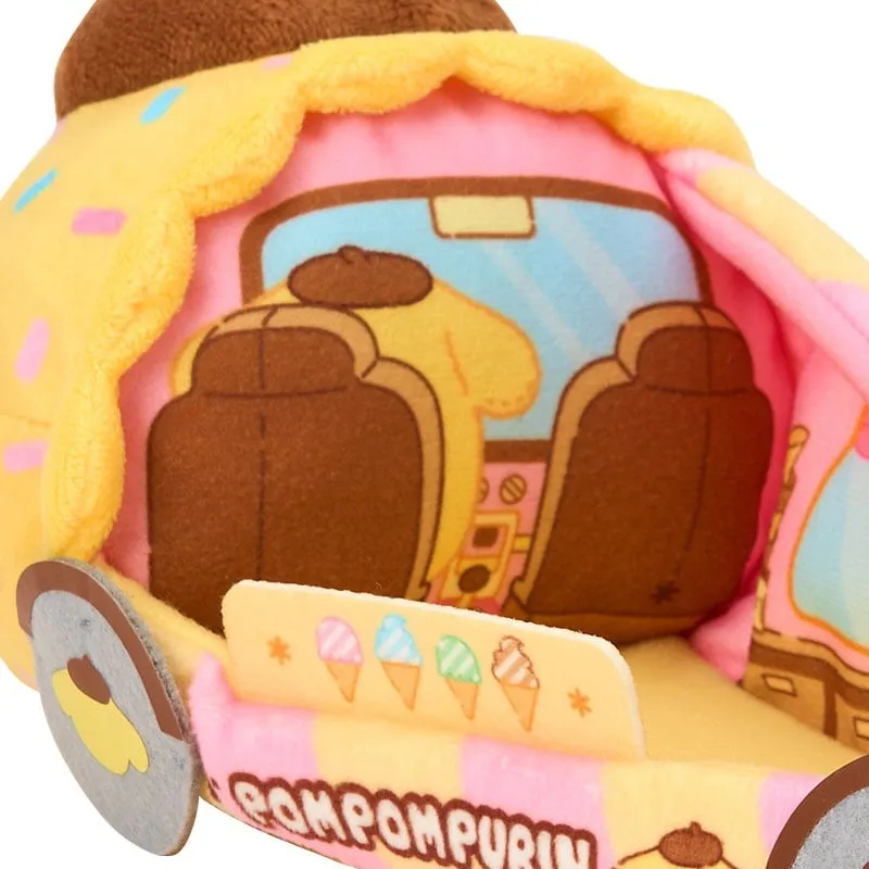 Hello Kitty and Friends Supercute Adventures Pompompurin Soft Food Truck lekesett