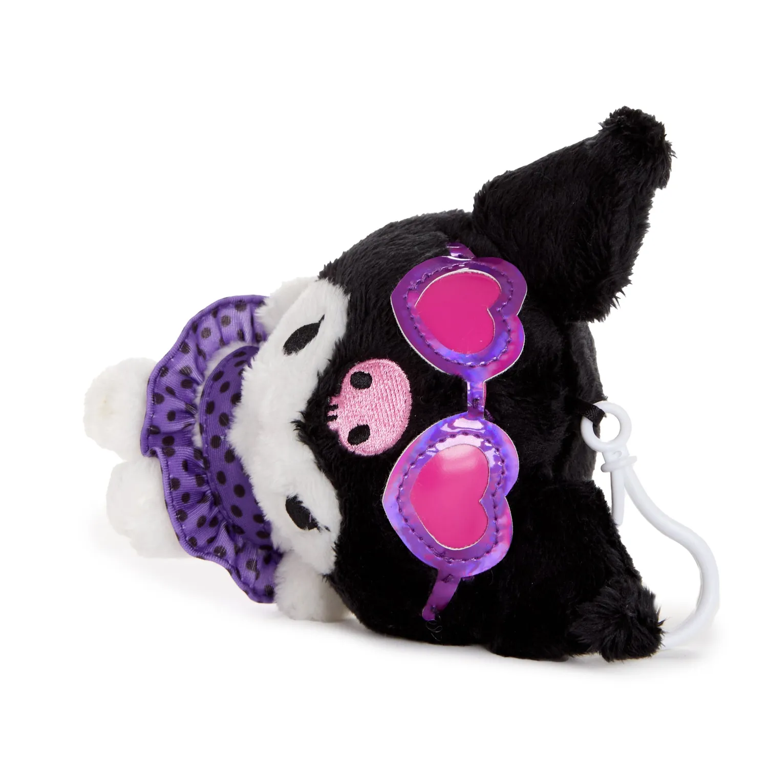 Hello Kitty Kuromi Plush Mascot Clip Summer Swim Series plysjklips