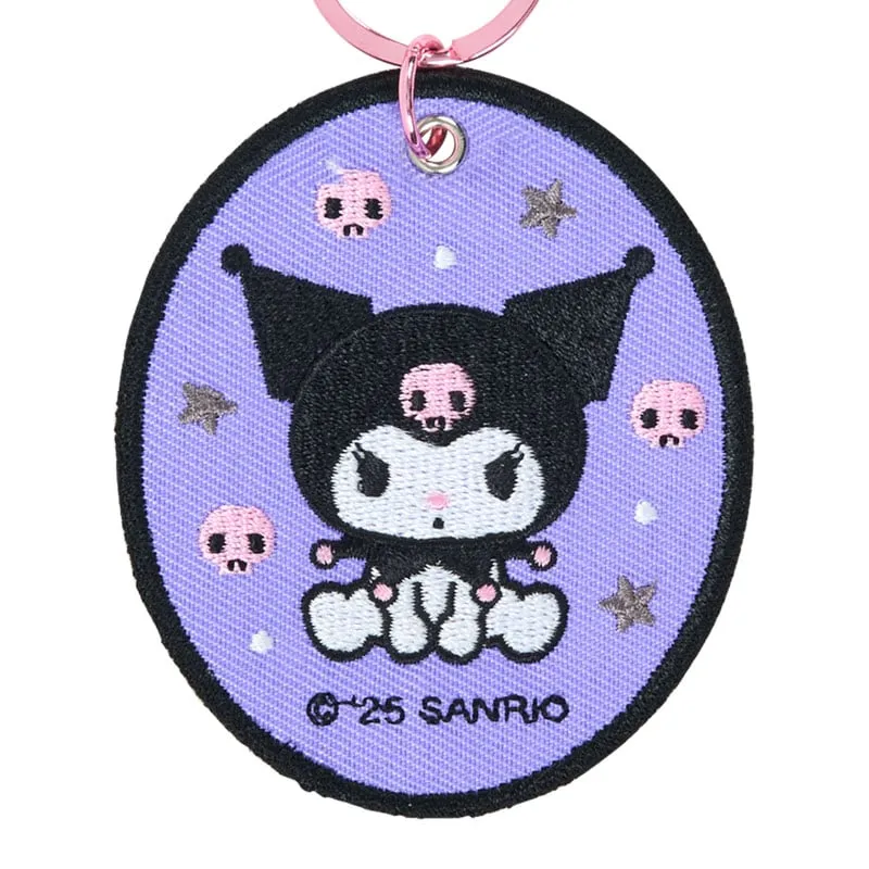 Sanrio Character Award Series Kuromi maskot nøkkelring brodert merke