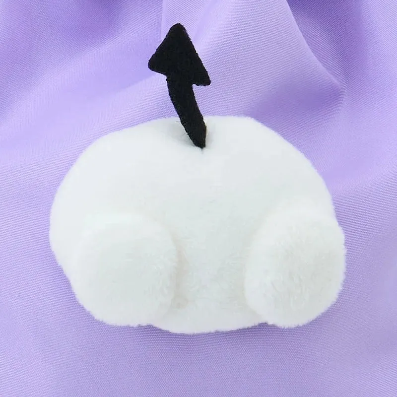 Hello Kitty Kuromi Face Plush snørepung til reise