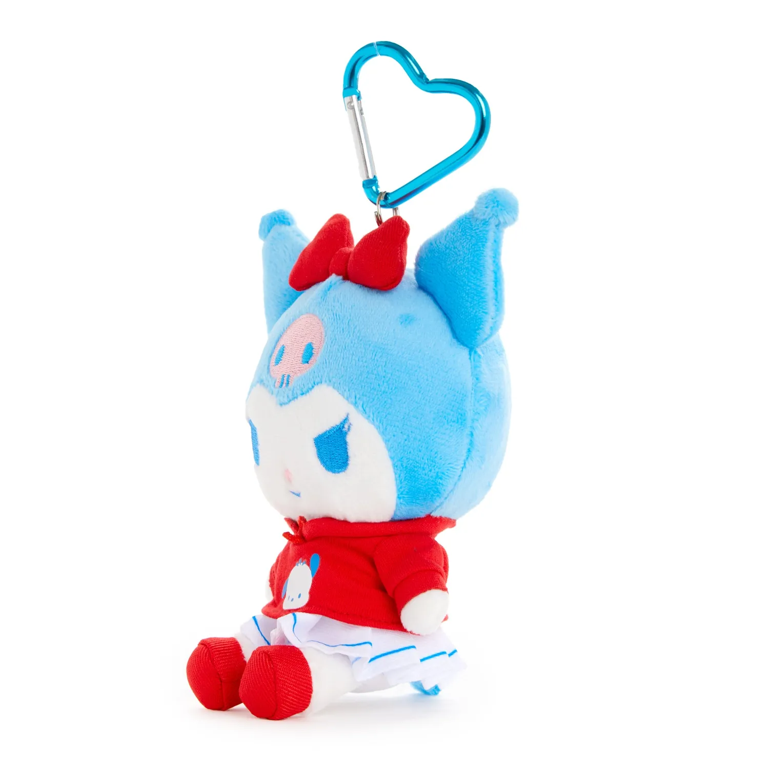 Hello Kitty Sanrio Friends Cosplay Series Kuromi Plush Mascot Keychain Pochacco