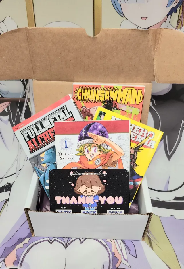 Anitaku Manga Mystery Box mangaboks 4 bind