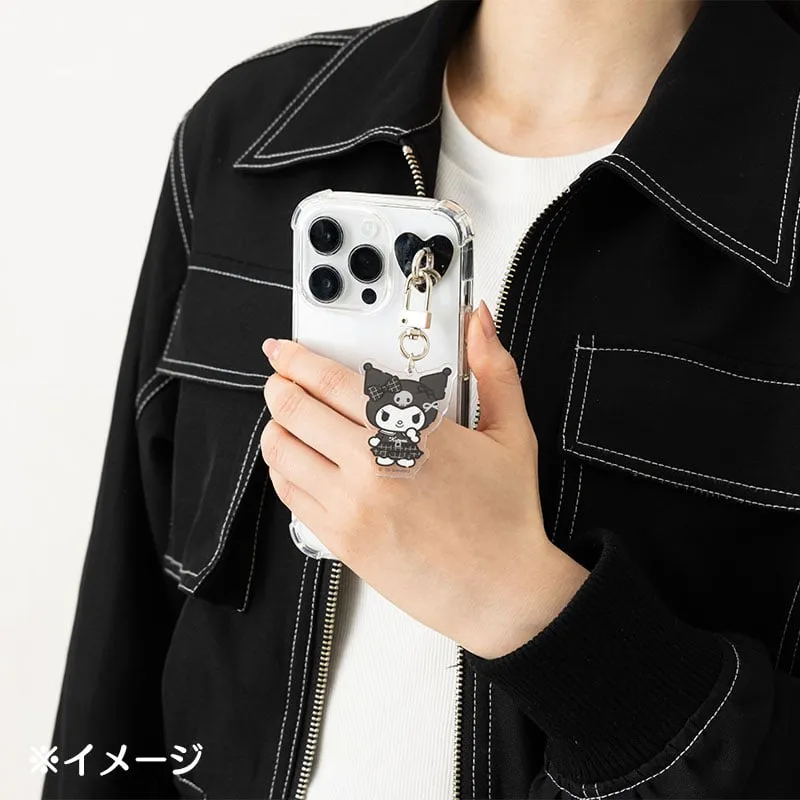 Hello Kitty Silver Houndstooth Series Cinnamoroll Smartphone Charm Set