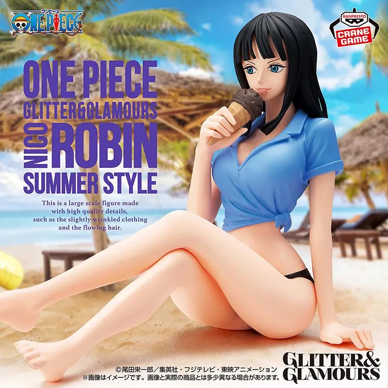 One Piece GLITTER&GLAMOURS Nico Robin Summer Style-figur 11 cm PVC