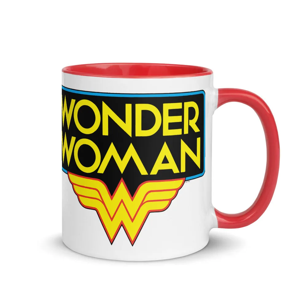 Batman WONDER WOMAN Amazonian Two-tone Mug krus 11 oz rød