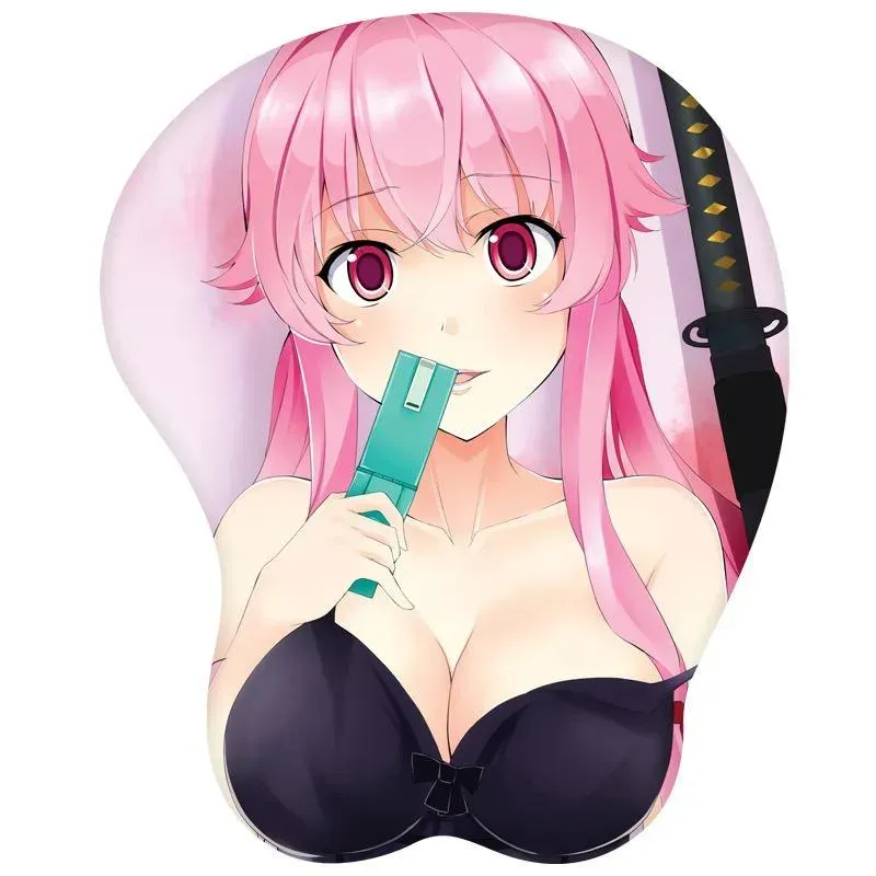Neo Tokyo Future Diary Yuno Gasai 3D musematte med håndleddsstøtte