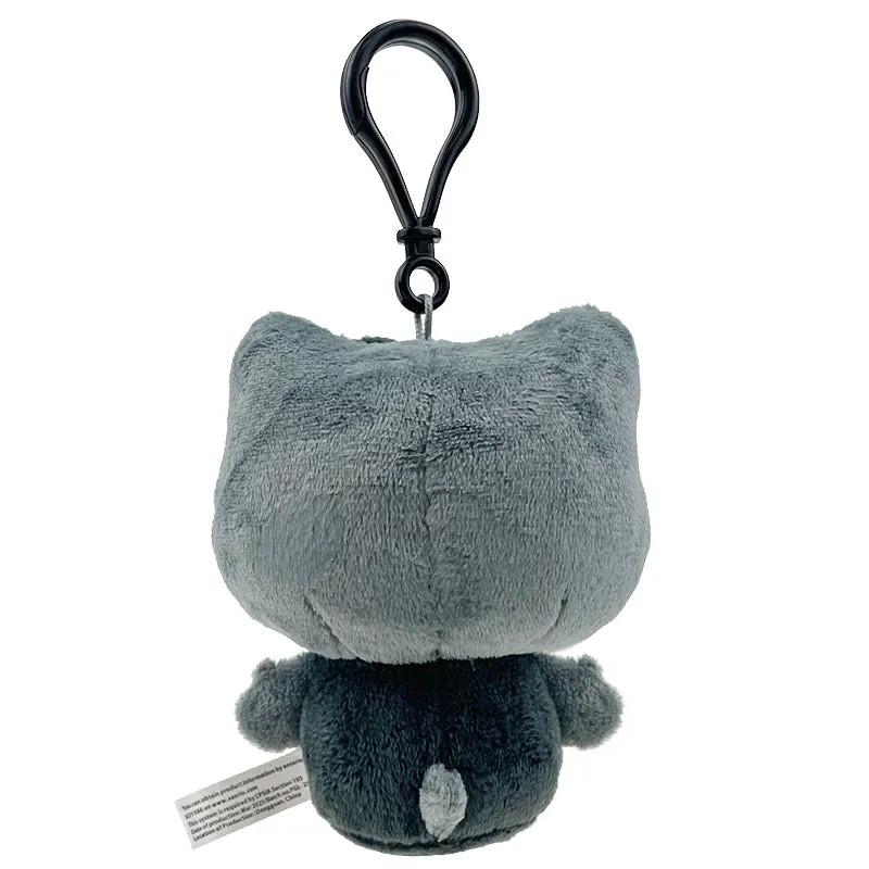 Hello Kitty Ash Monochrome maskotklips – grå