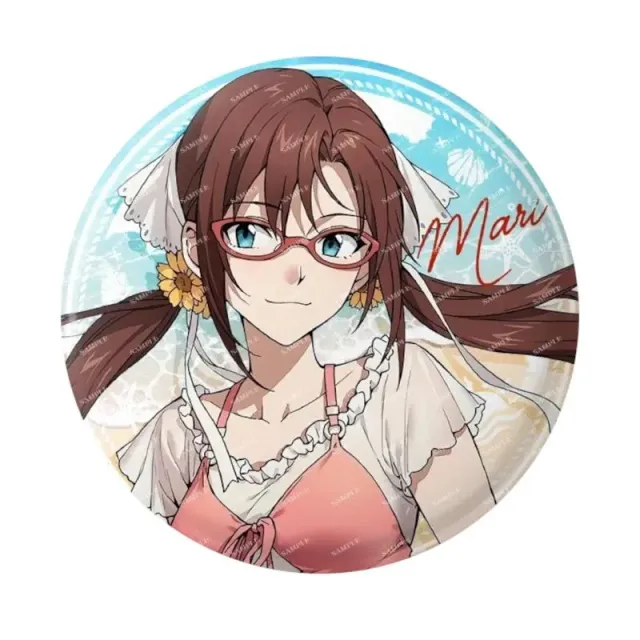Evangelion Misato Sea Breeze pin 75 mm