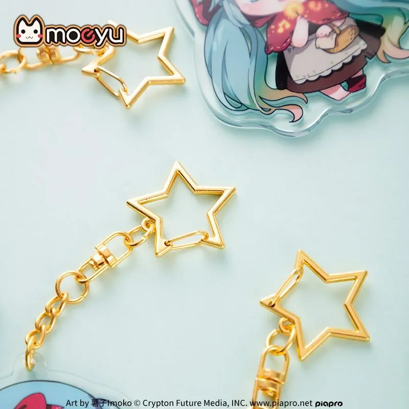 Vocaloid Hatsune Miku Fantasy Fairy Tale Series nøkkelring blindboks 7 cm