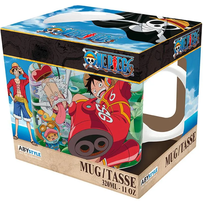 One Piece Luffy & Vegapunk krus 320 ml