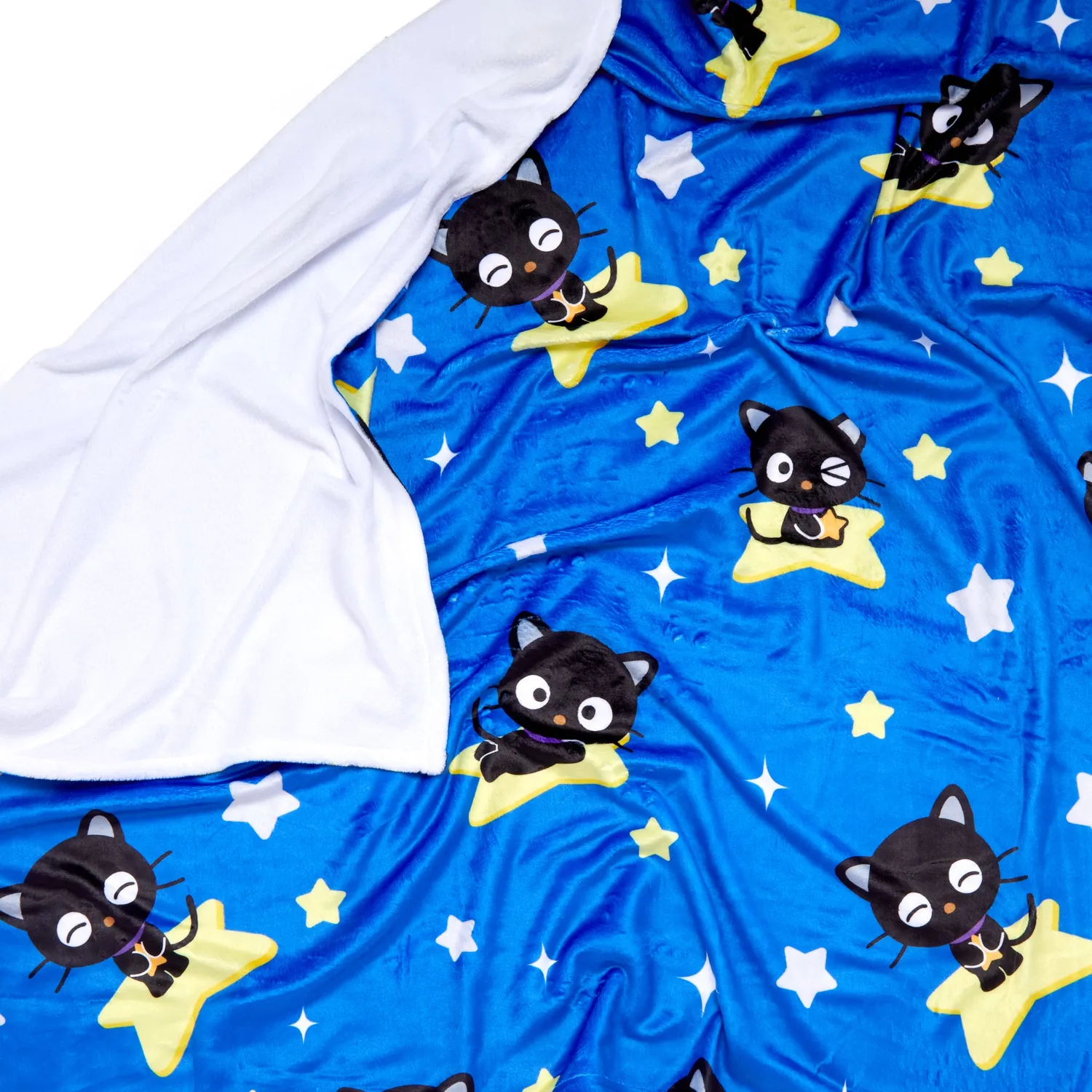 Sanrio Chococat Starry Night pledd 50 × 60″ – maskinvaskbart