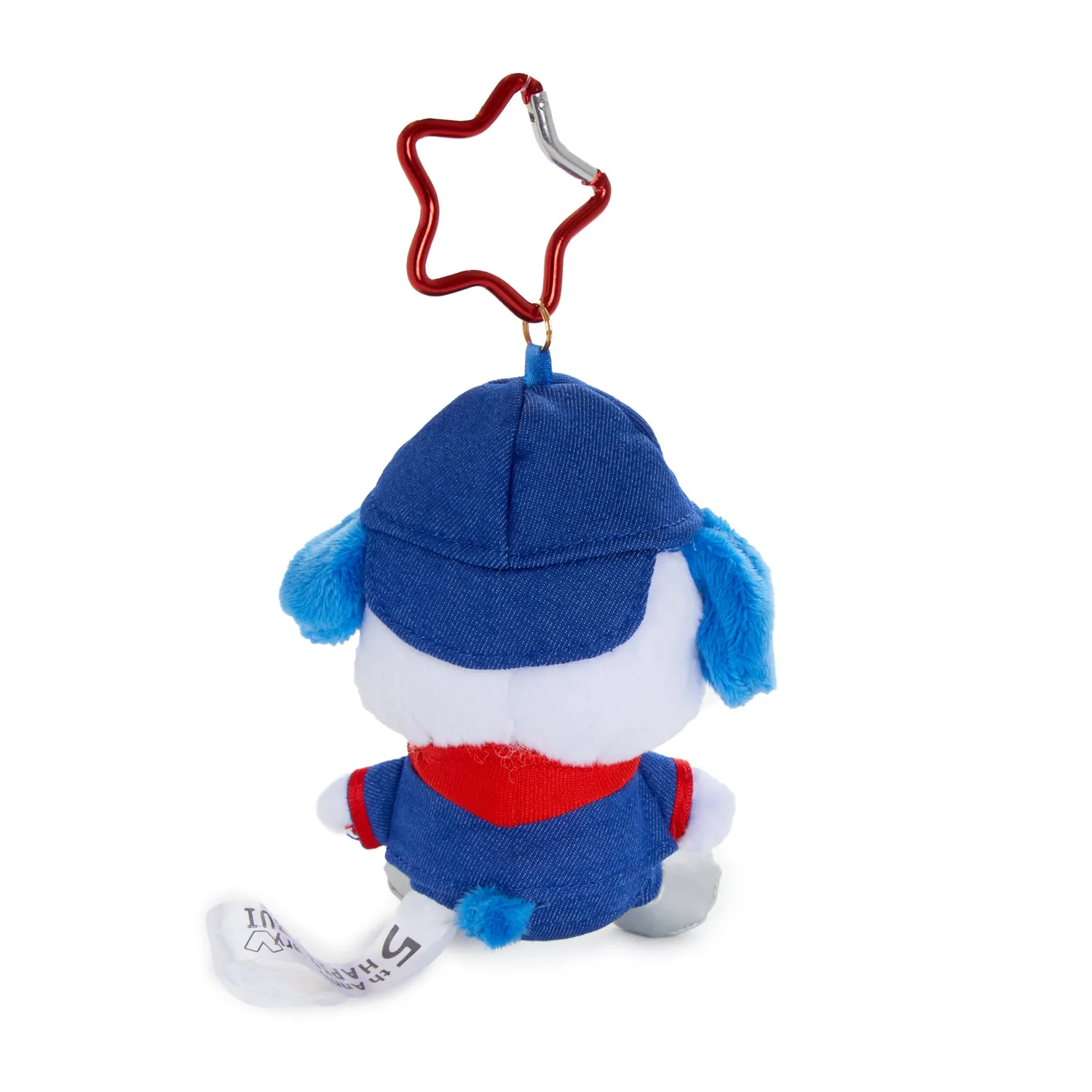 Hello Kitty Hapidanbui Pochacco plysj nøkkelring med karabinkrok