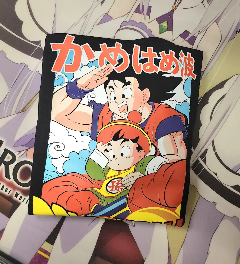 Anitaku Dragon Warrior Father and Son collegegenser 2XL bomull polyester
