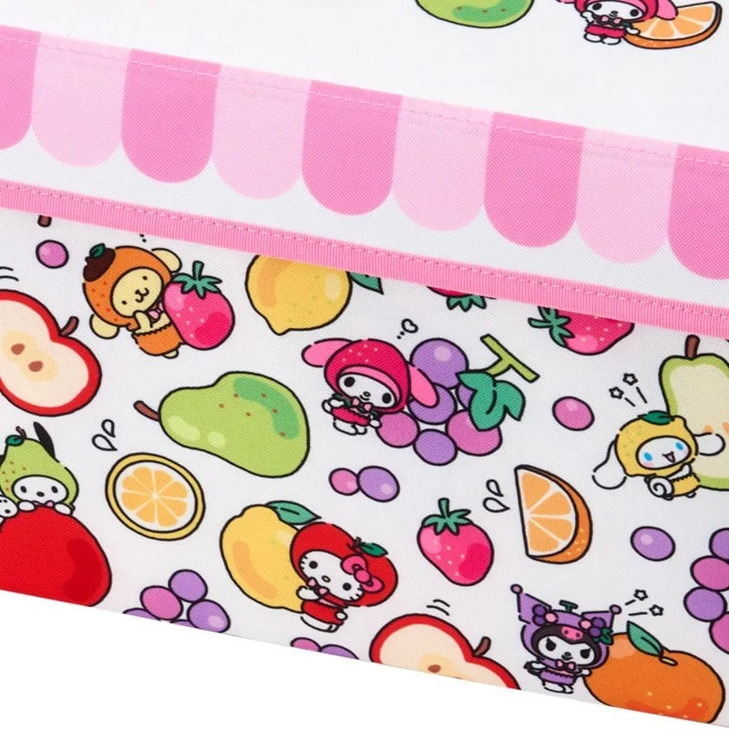Sanrio Characters Fruits Series sammenleggbar oppbevaringsboks fruktmotiv