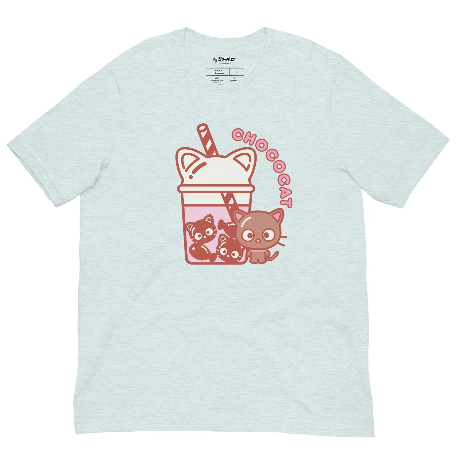 Hello Kitty Chococat Bubble Tea t-skjorte Soft Cream XS–4XL
