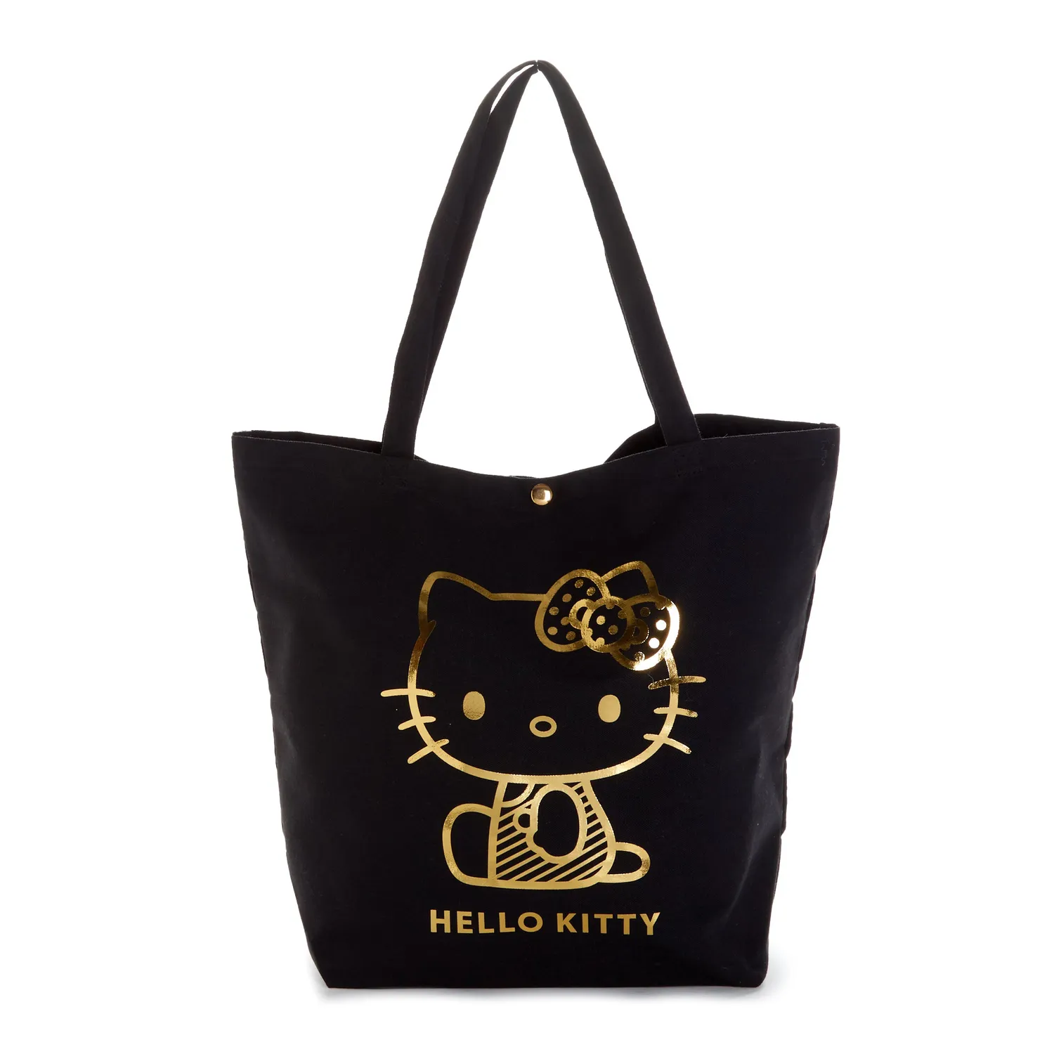 Hello Kitty Oversized Everyday Tote Bag totebag svart canvas