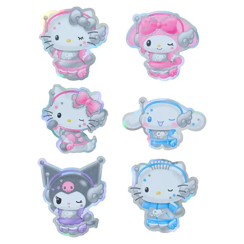 Sanrio Tokimeki Planet klistremerker 24 stk holografiske