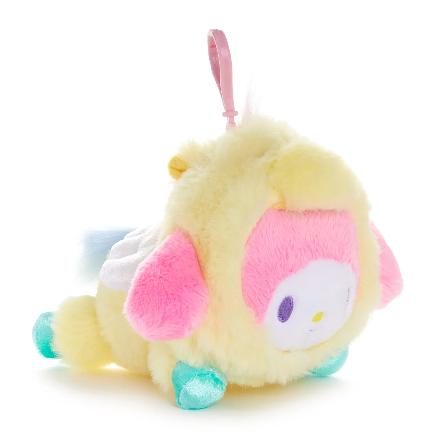 Hello Kitty Pegasus My Melody klemmebamse, ca. 4 tommer