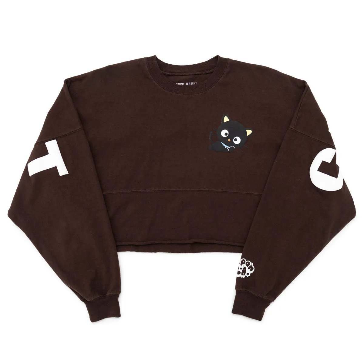 Hello Kitty Chococat x JapanLA Cropped Spirit Jersey brun XS bomull
