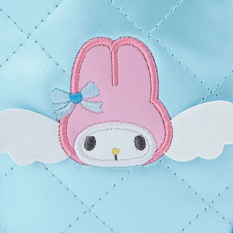 Hello Kitty My Melody quiltet minipung med glidelås