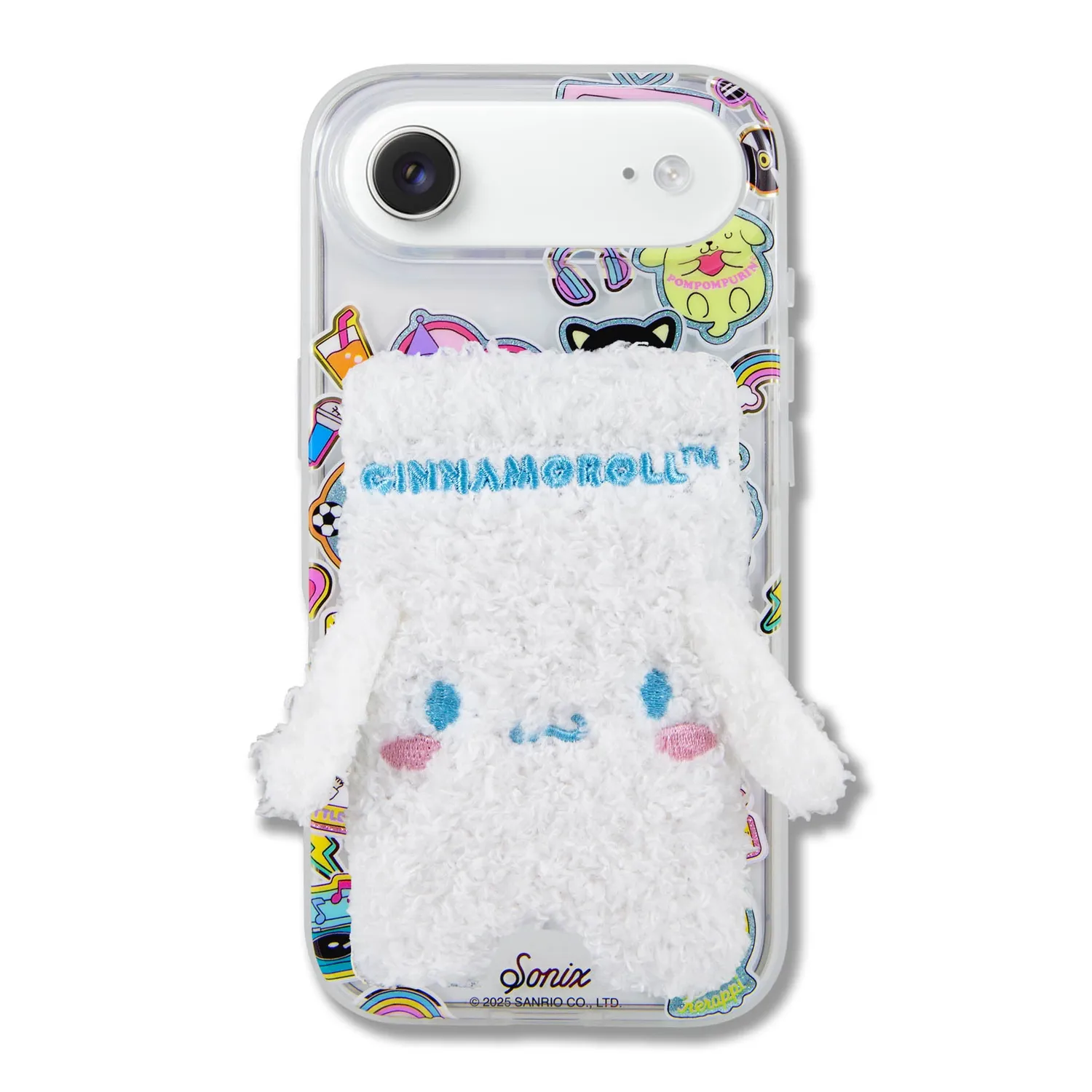 Hello Kitty Cinnamoroll x Sonix magnetisk mobillommebok i plysj