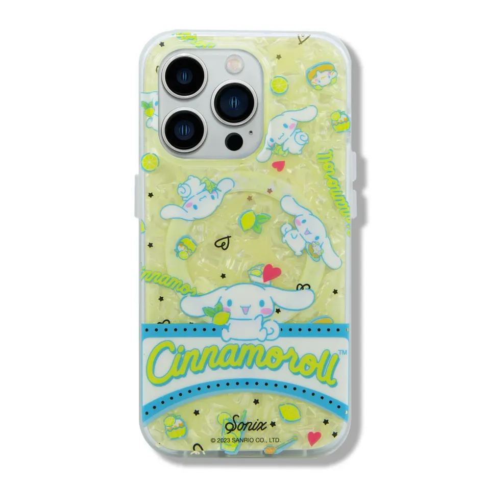 Sonix Cinnamoroll Lemon Sweets iPhone 14-deksel gul MagSafe