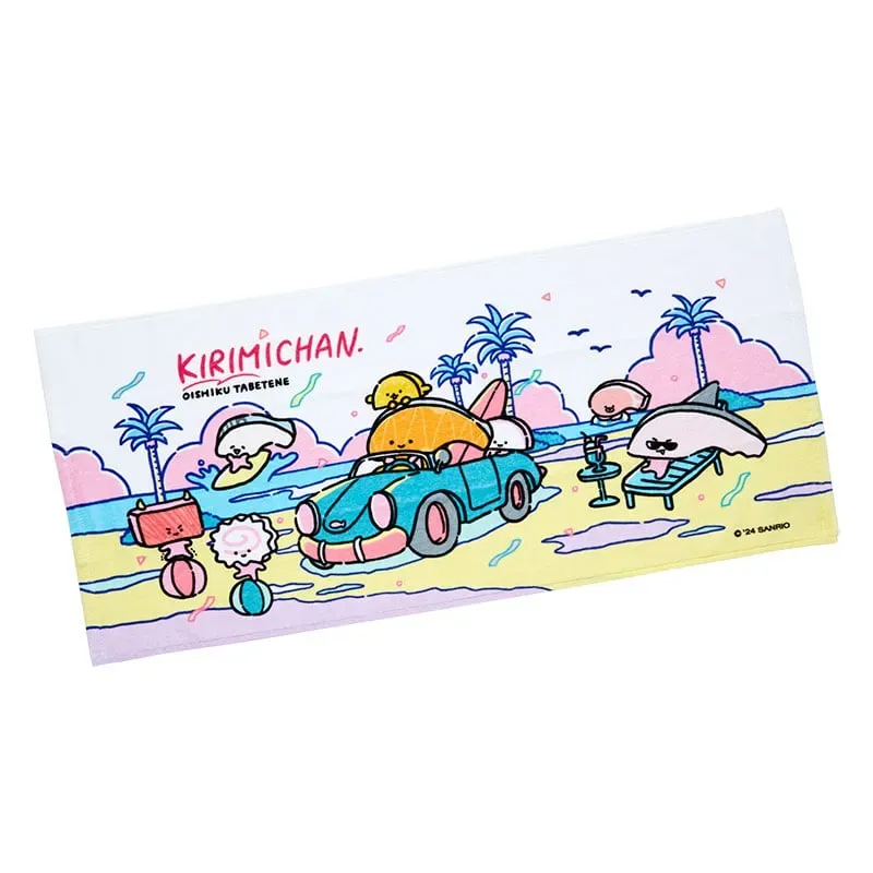 Hello Kitty Summer Festival Forever Kirimichan håndkle 30 x 13 tommer bomull