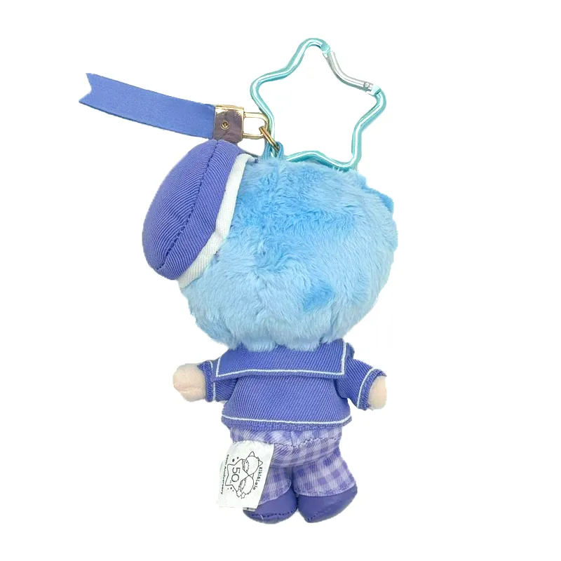 Hello Kitty 50th Anniversary Uniform Series Kiki Plush Mascot Keychain nøkkelring