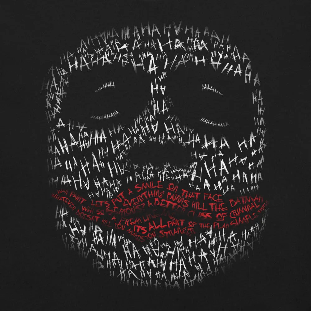 Batman The Dark Knight The Joker Anarchy Begins T-skjorte svart