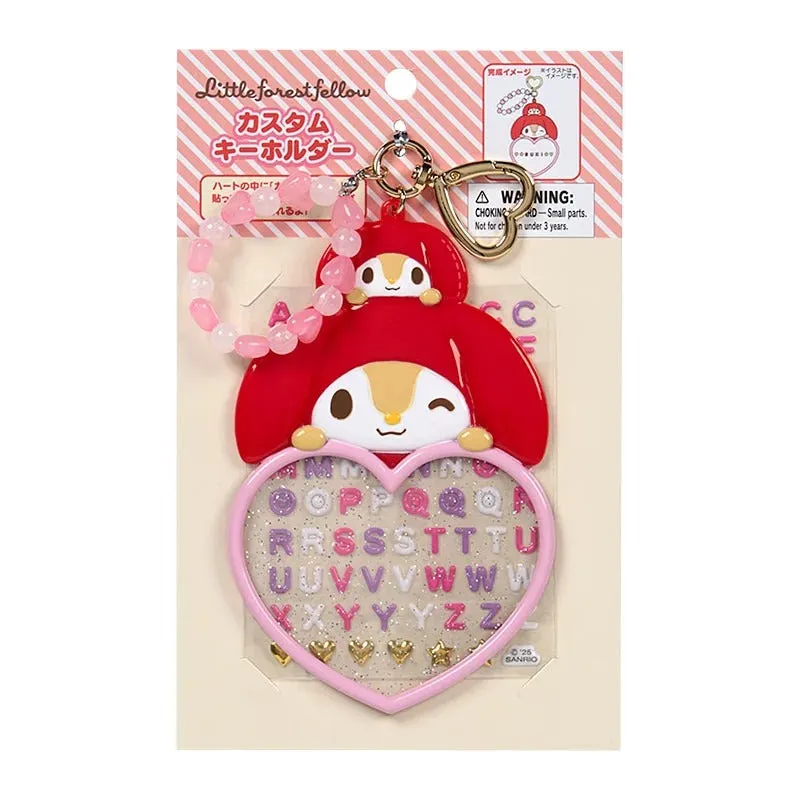 Little Forest Fellow Sanrio Character Award Series Customizable Keychain nøkkelring