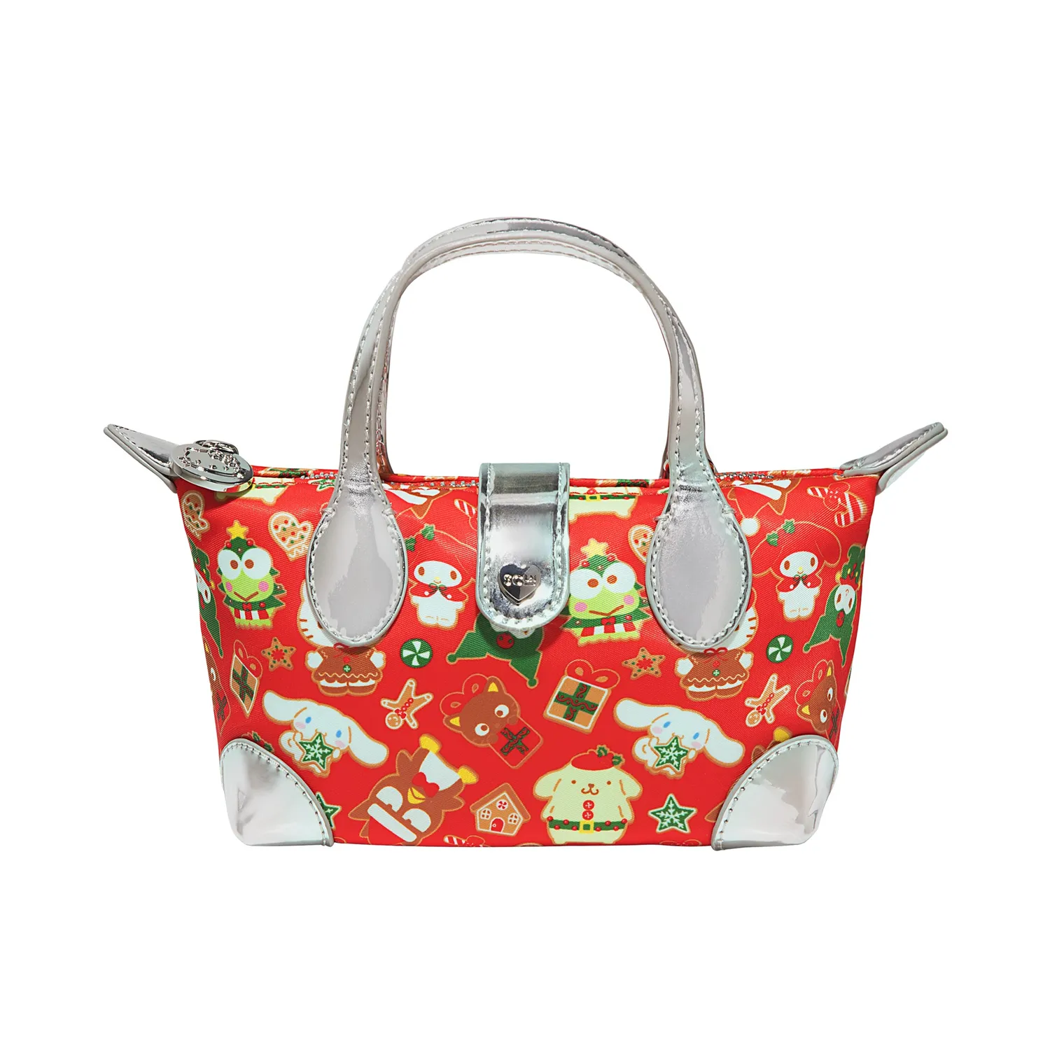 Hello Kitty and Friends x Stoney Clover Lane Holiday Pouchette crossbodyveske rød