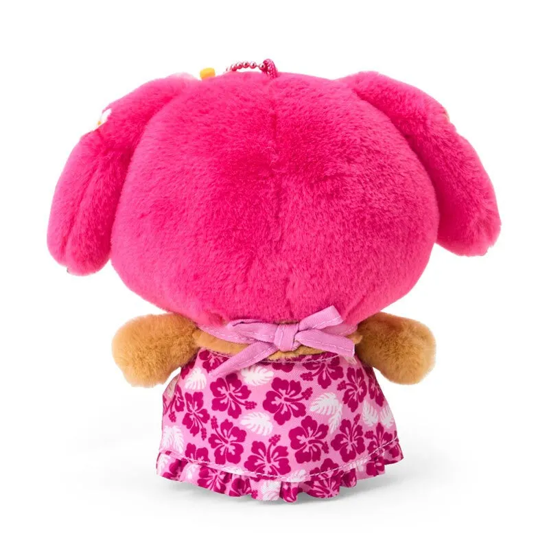 Hello Kitty Suntan My Melody Plush Mascot Keychain plysjnøkkelring
