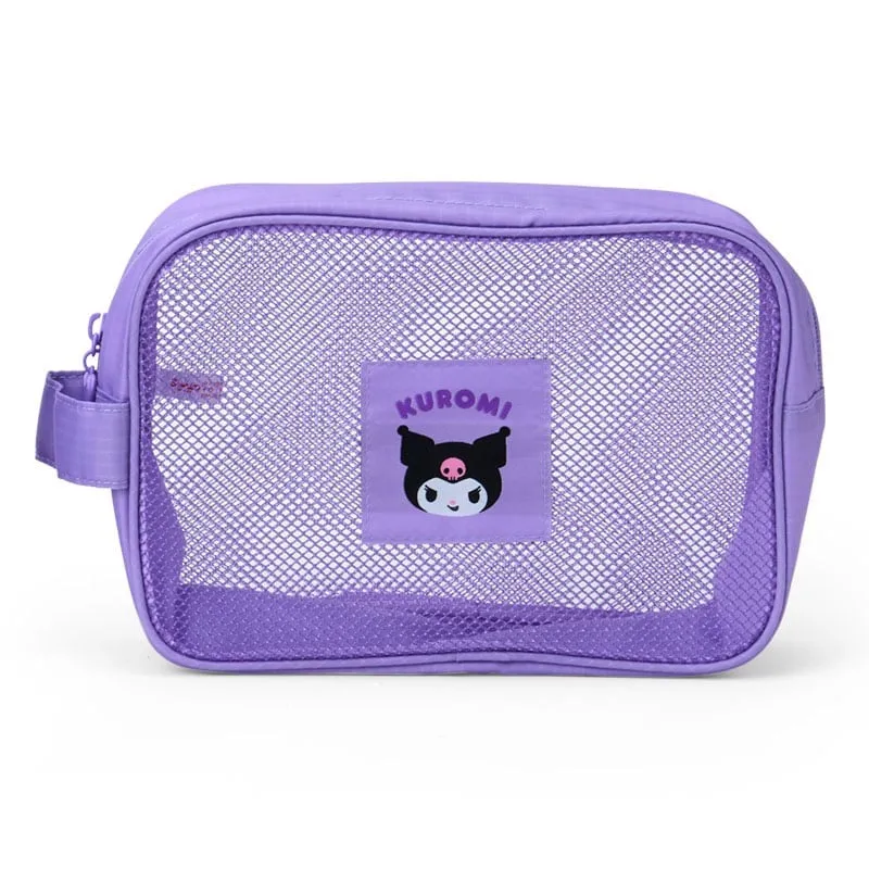 Hello Kitty Kuromi 2-pc Travel Pouch Set reisevesker
