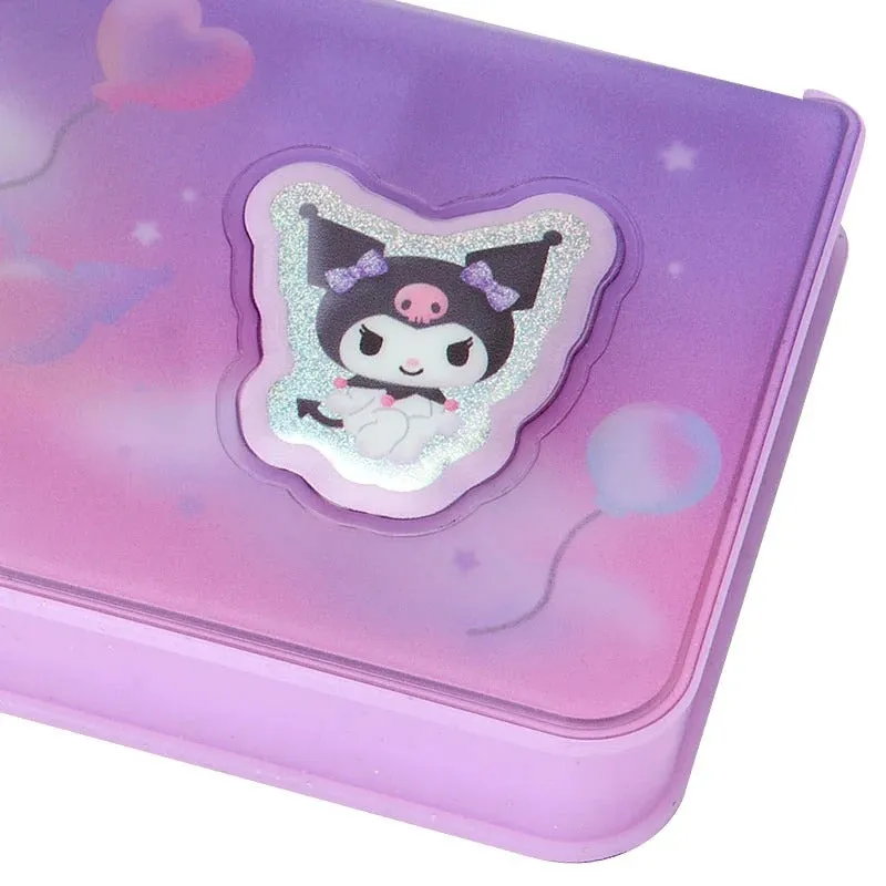 Hello Kitty Kuromi Translucent 2-Way Pencil Case pennal gjennomsiktig