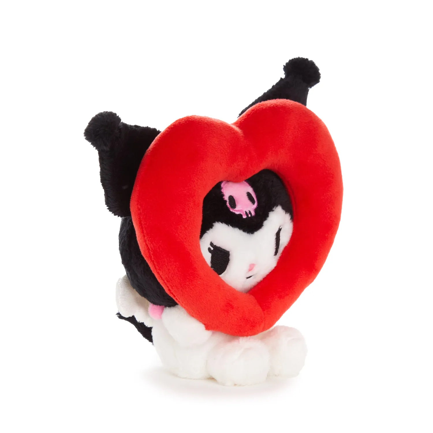 Hello Kitty Lotta Love Cupid Kuromi Bean Doll kosedyr 15 cm med hjerte