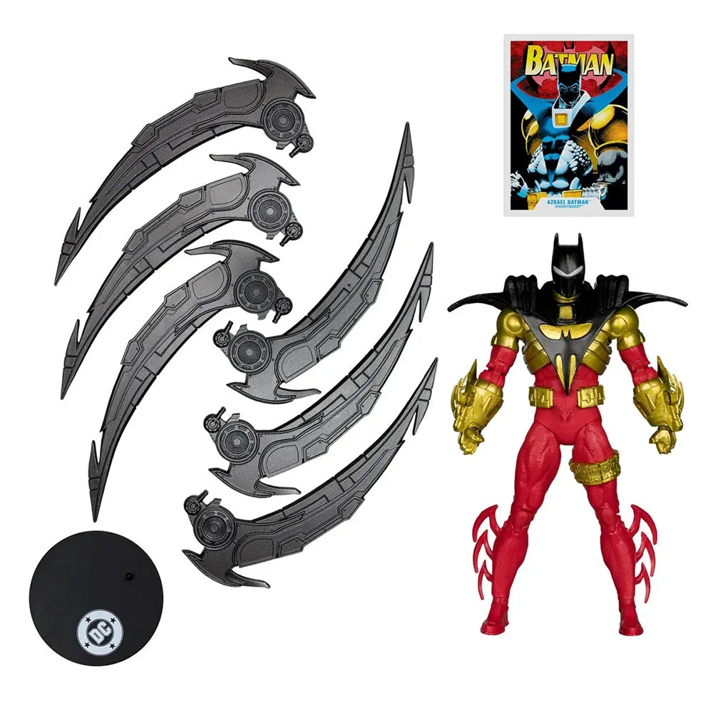 Batman DC Multiverse Knightquest Azrael Batman actionfigur 18 cm