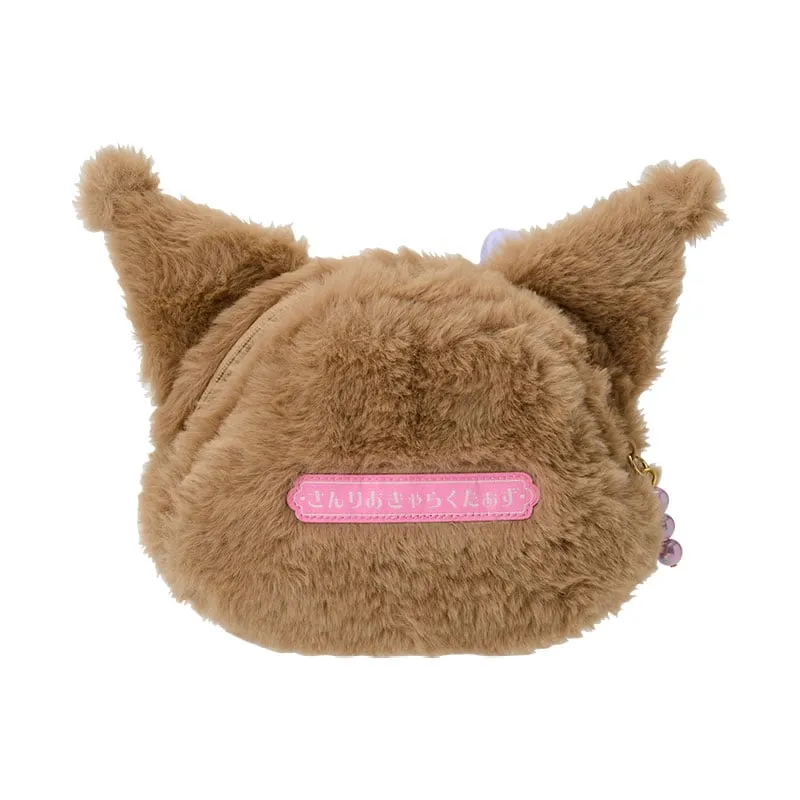 Hello Kitty Retro Pastel Kuromi Plush Mini Face Pouch pung