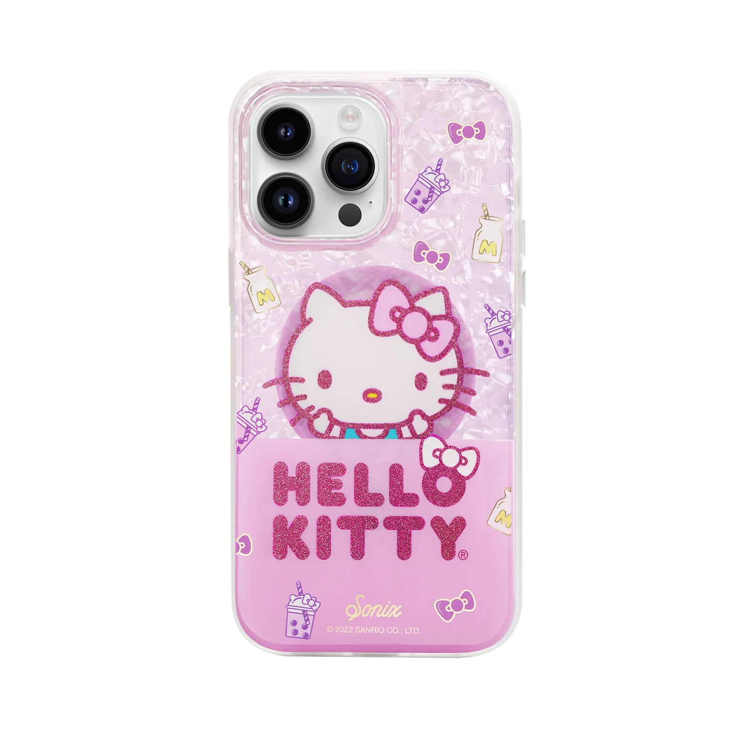 Hello Kitty x Sonix Boba iPhone-deksel rosa