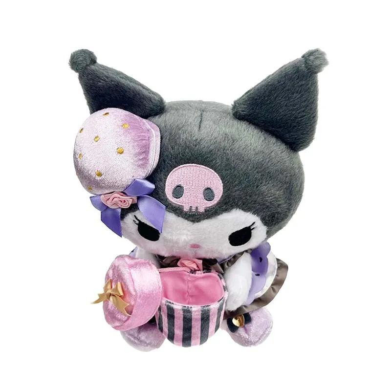 Hello Kitty Dress-Up Series Kuromi kosedyr 8 tommer med oppbevaringsetui