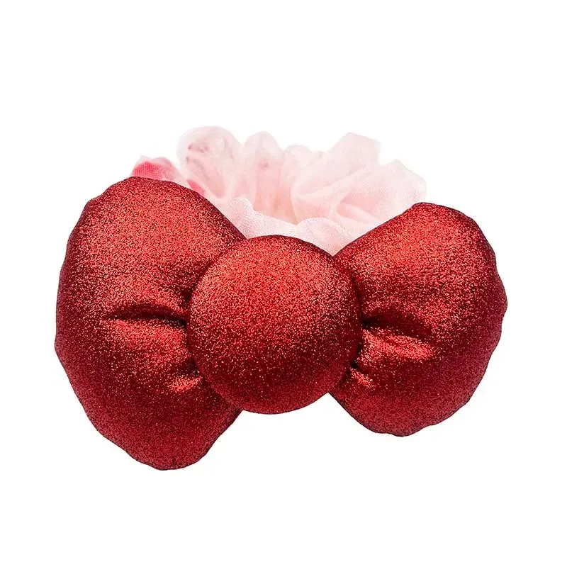 Hello Kitty Metallic Bow Series hårstrikk 50-årsjubileum med paljetter