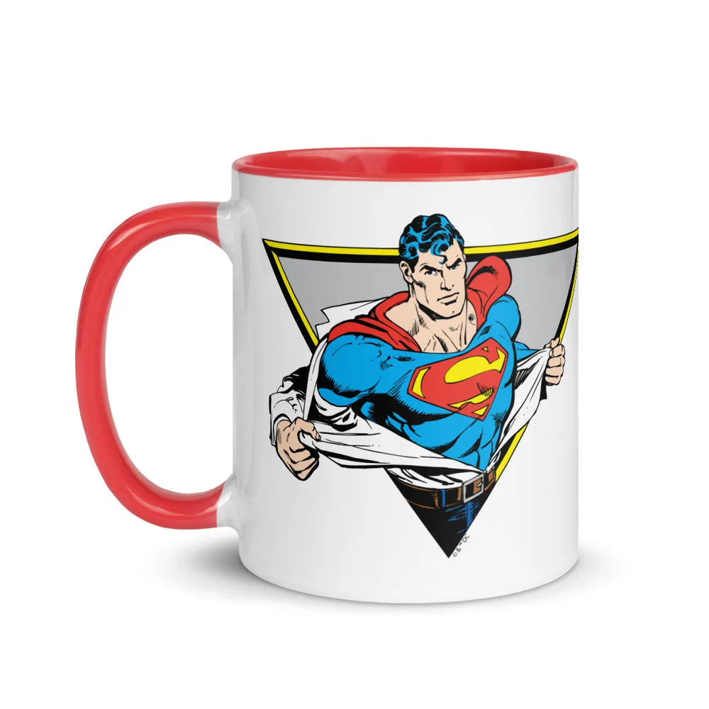 Batman SUPERMAN This is a Job for… krus 11 oz blå rød gul