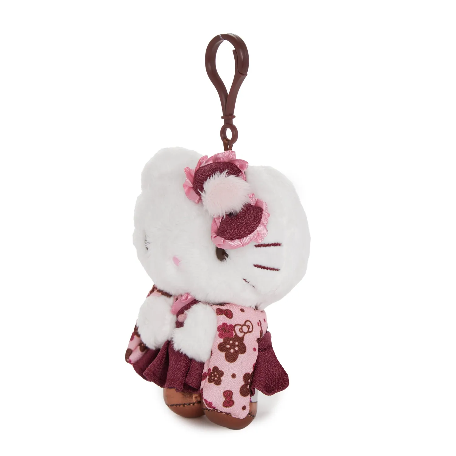 Hello Kitty Hakama kosedyr med klips 18 cm