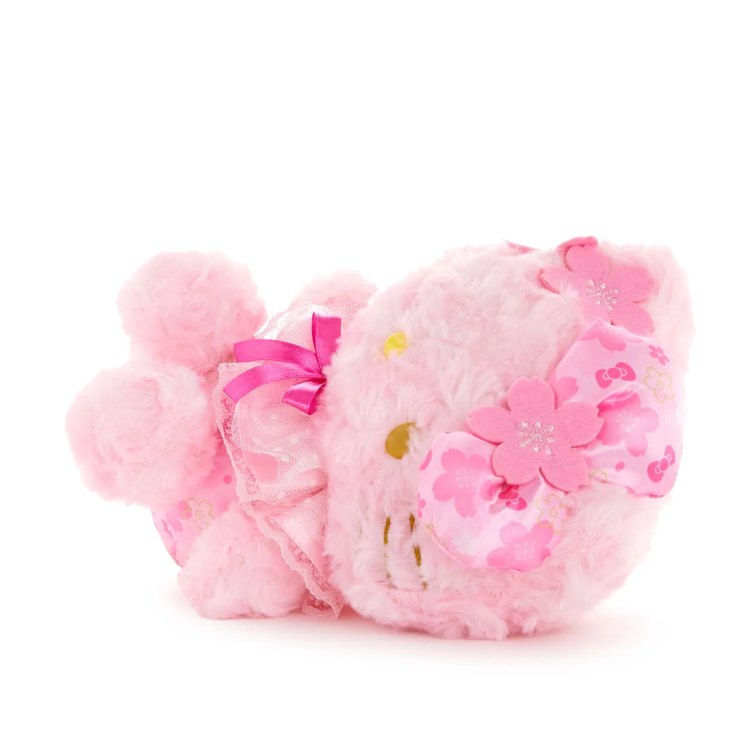 Hello Kitty Blushing Sakura 8-tommers plysjbamse