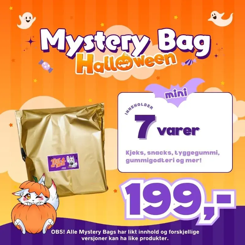 Neo Tokyo Mystery Bag Halloween mini godteripose