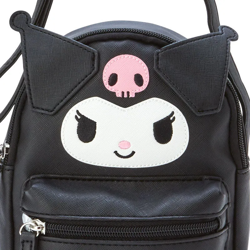 Hello Kitty Kuromi Structured Mini Crossbody Bag justerbar skulderrem