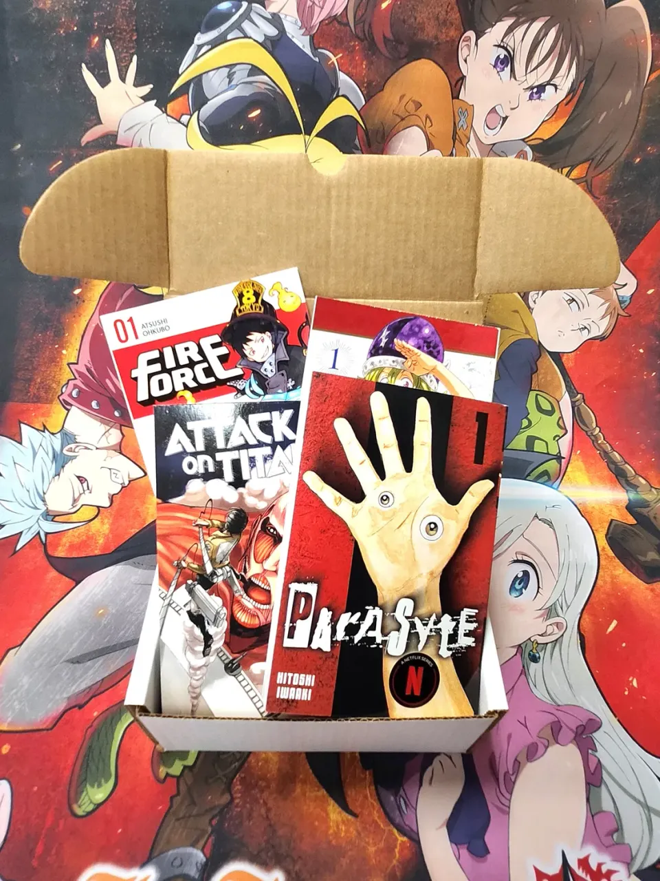 Anitaku Shonen Manga Box mangaboks 4 bind